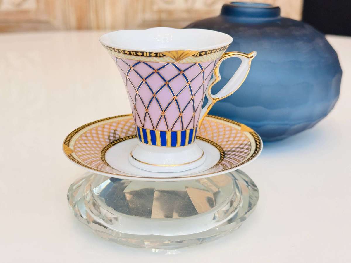 Exquisite Vintage Wiesenthal Demitasse Duo Collectable