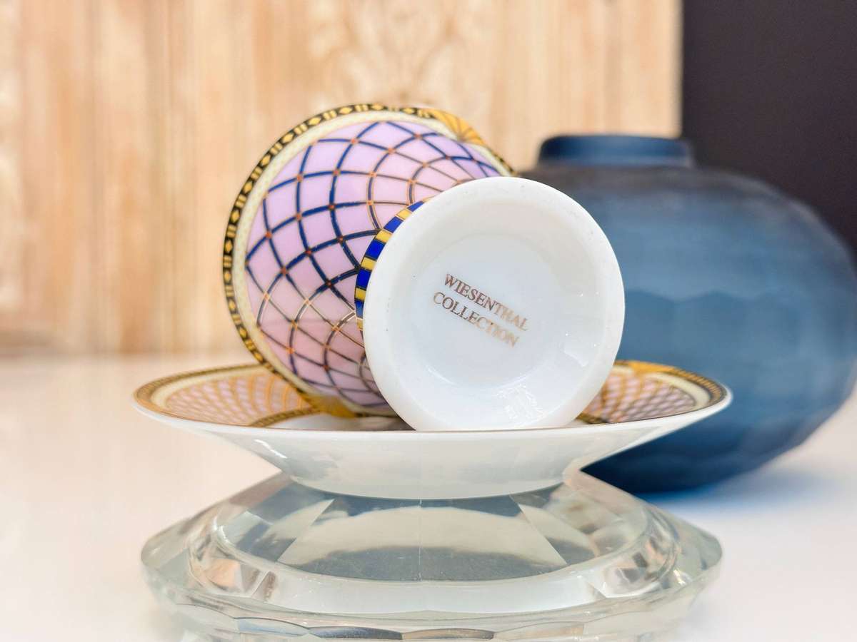 Exquisite Vintage Wiesenthal Demitasse Duo Collectable