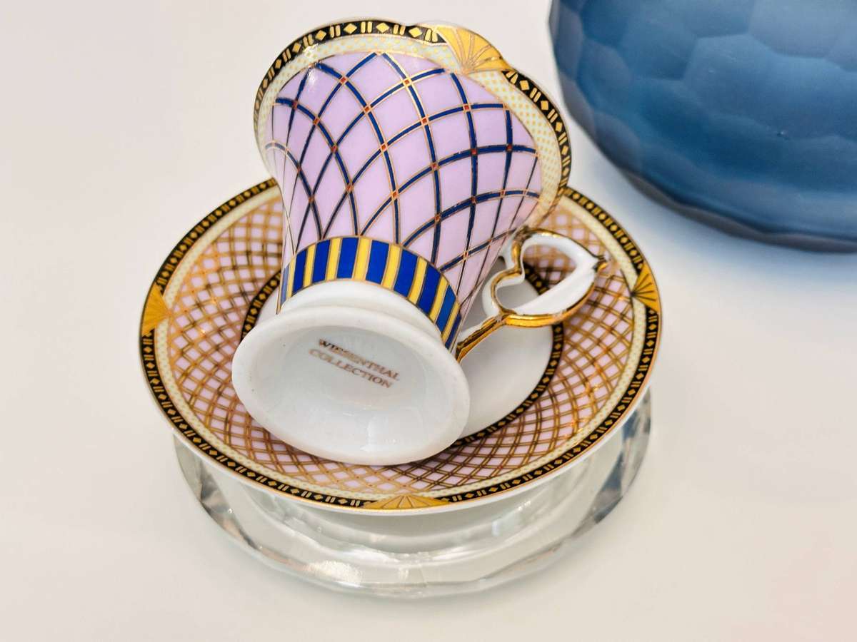 Exquisite Vintage Wiesenthal Demitasse Duo Collectable