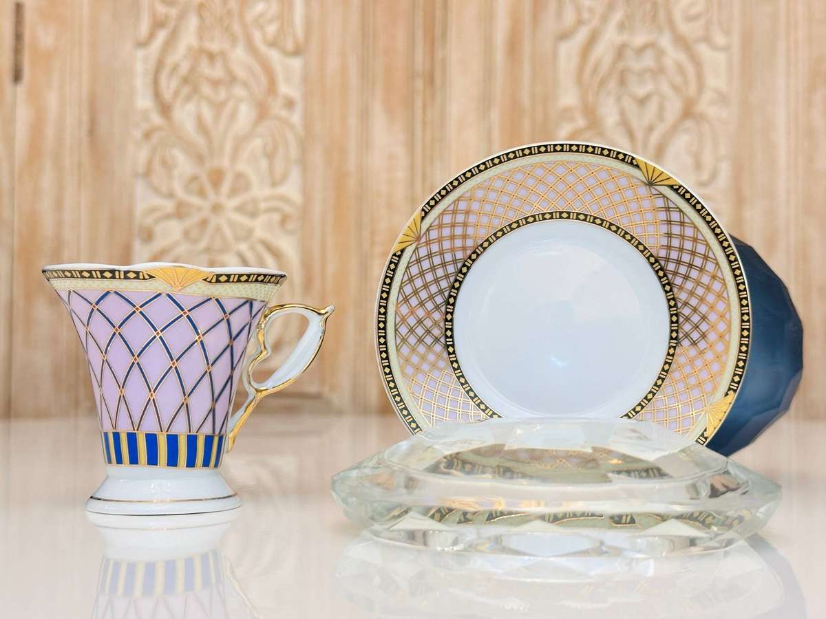 Exquisite Vintage Wiesenthal Demitasse Duo Collectable