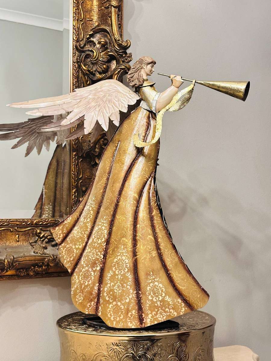 Exquisite Vintage Large 60cm Statement Angel