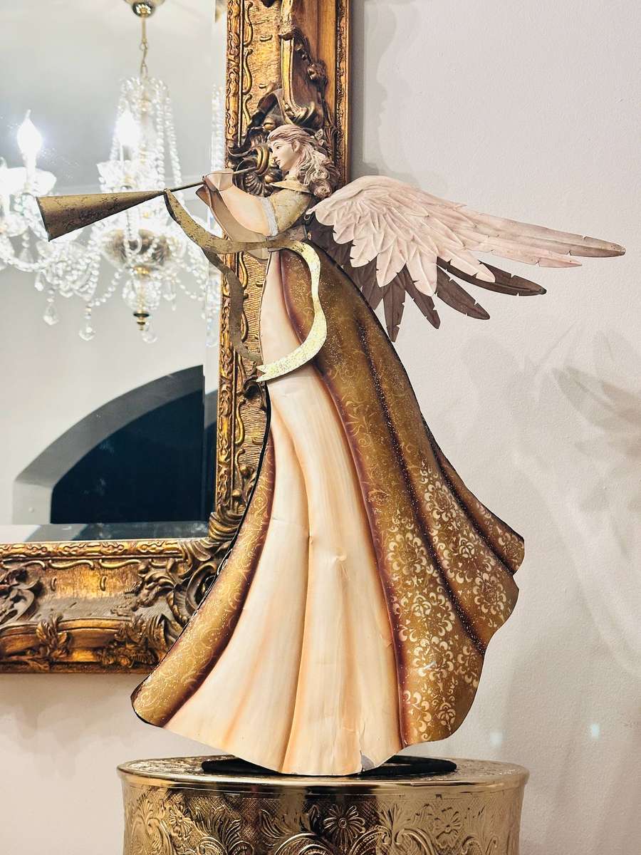 Exquisite Vintage Large 60cm Statement Angel