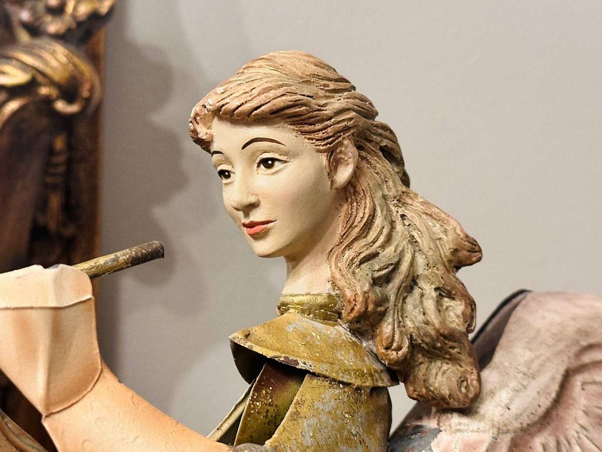 Exquisite Vintage Large 60cm Statement Angel