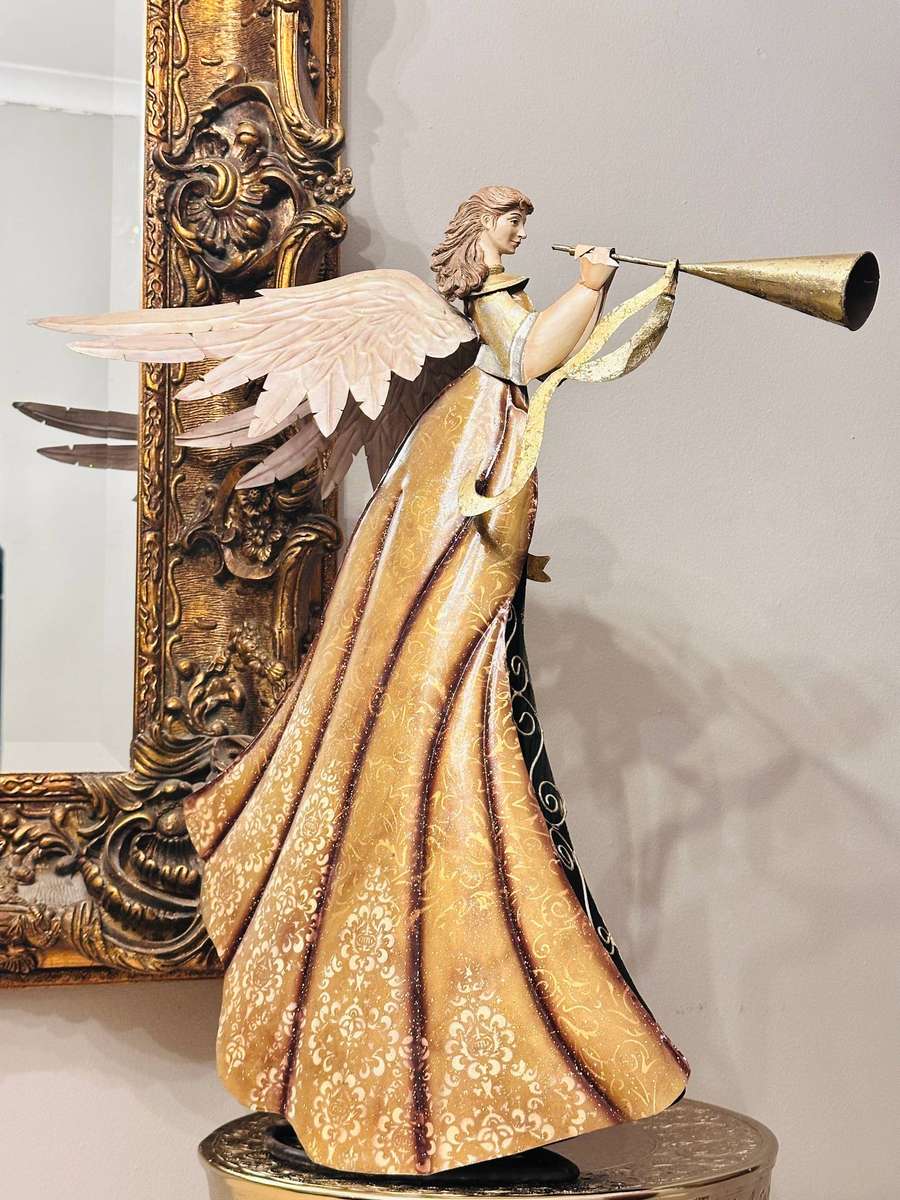 Exquisite Vintage Large 60cm Statement Angel