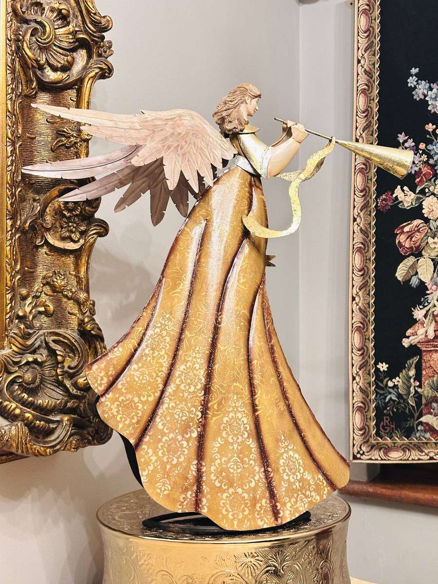 Exquisite Vintage Large 60cm Statement Angel