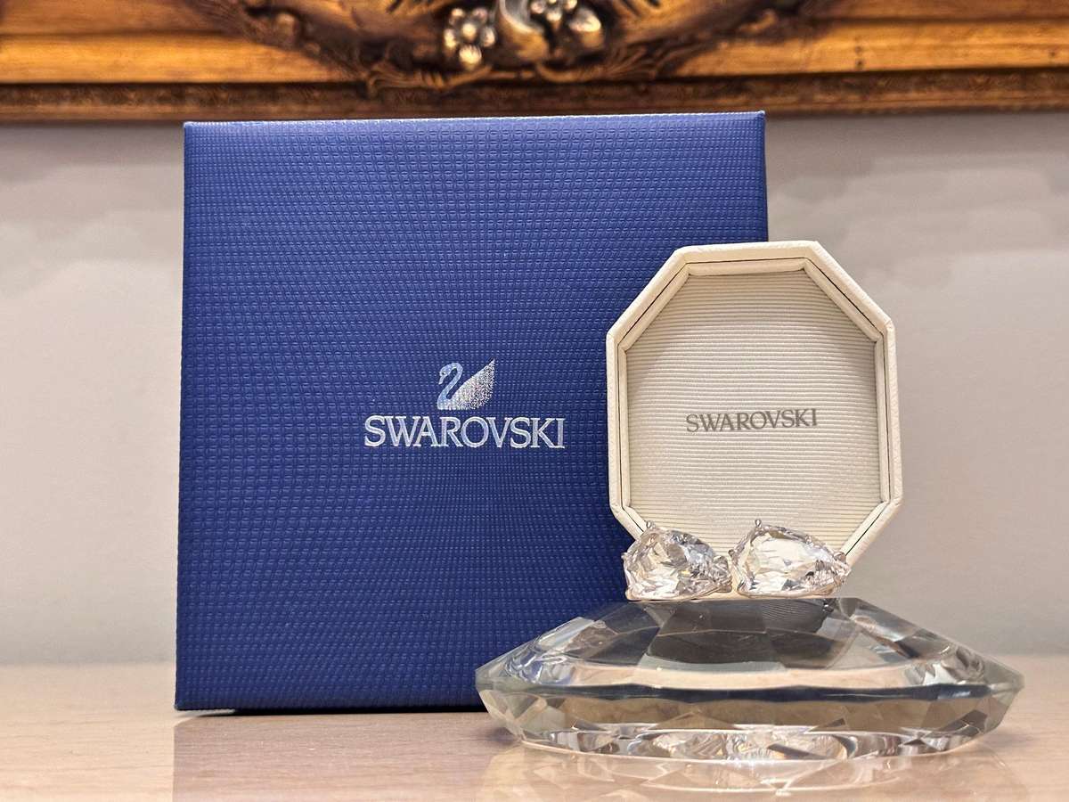 SWAROVSKI Showstopper Earrings with Original Box