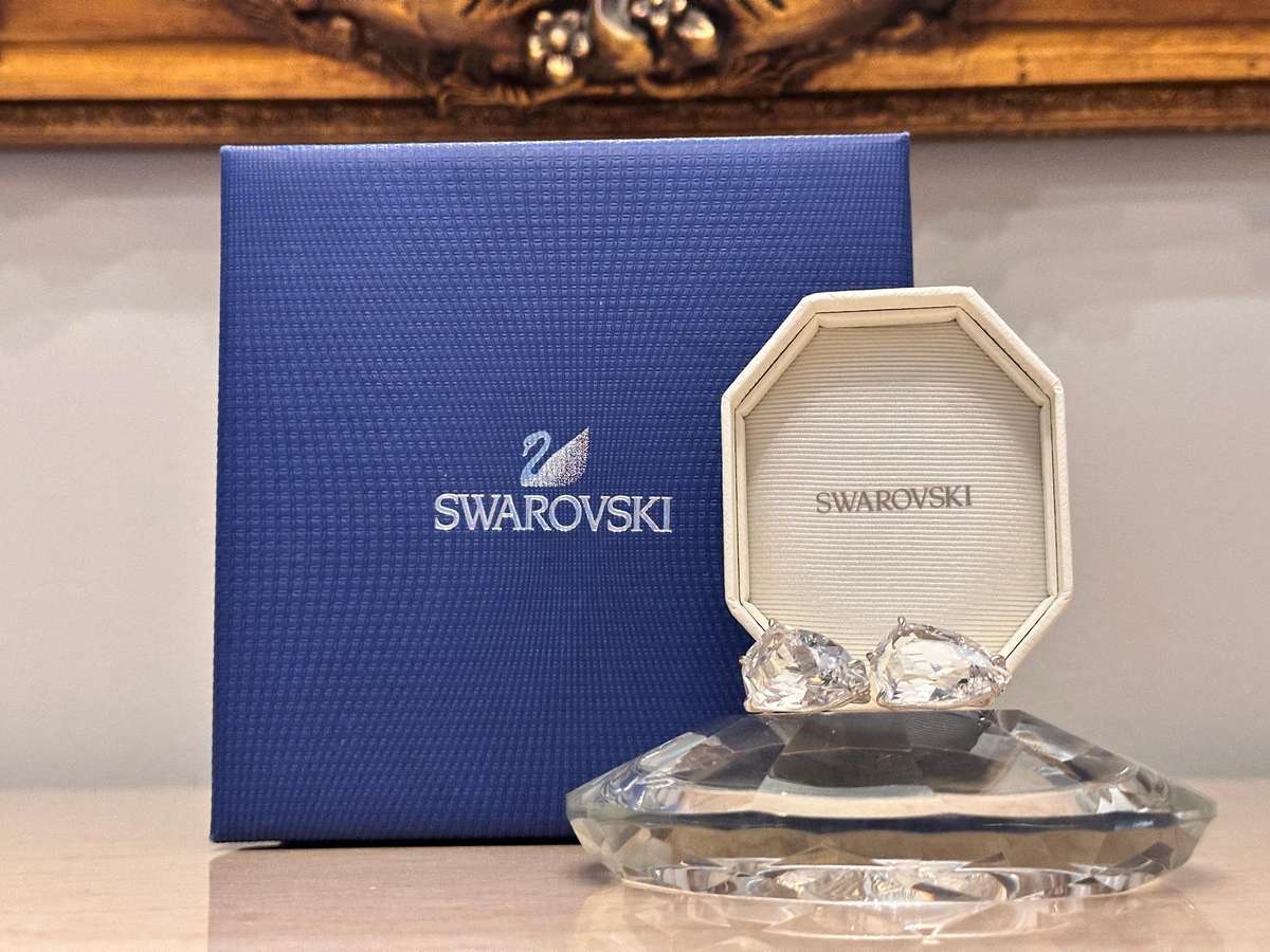 SWAROVSKI Showstopper Earrings with Original Box