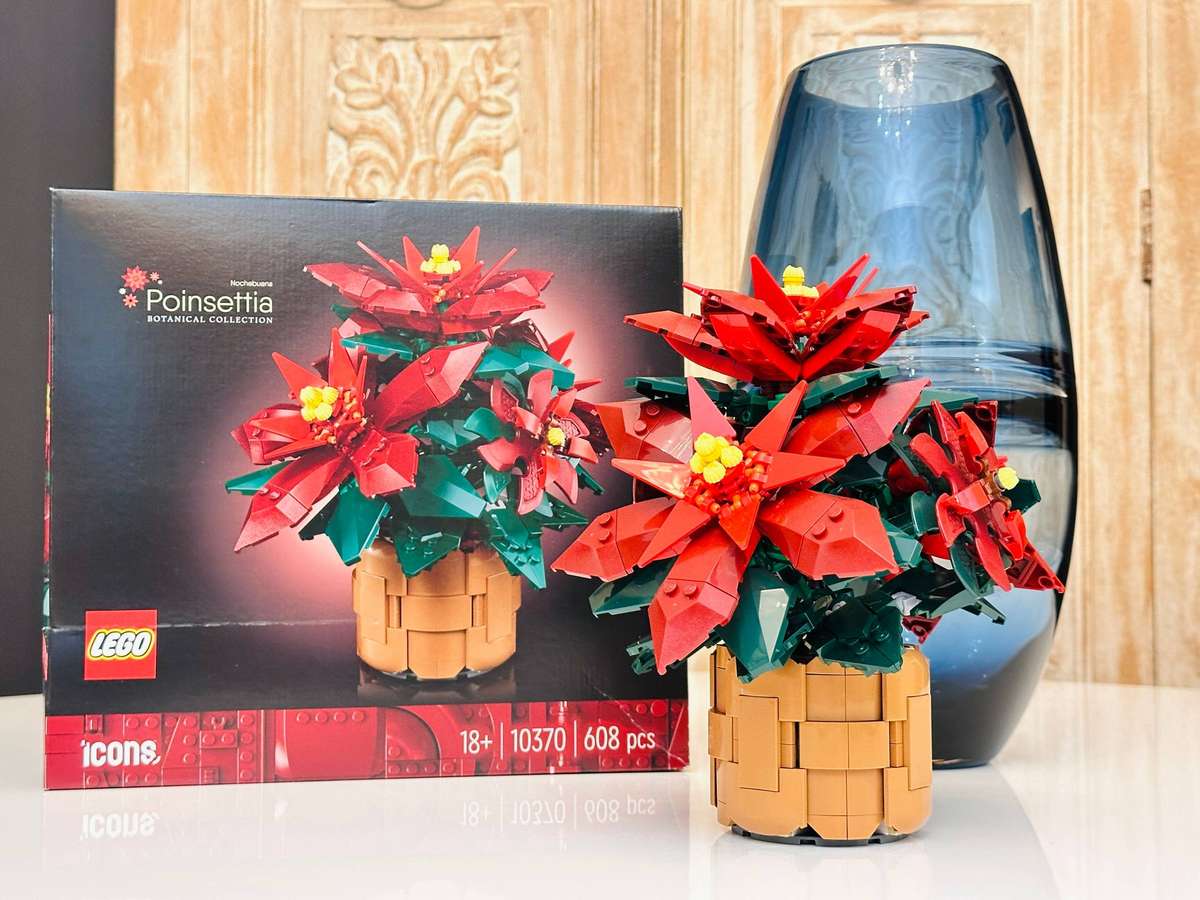 Lego Exclusive Poinsettia Collectable Set with Original Box