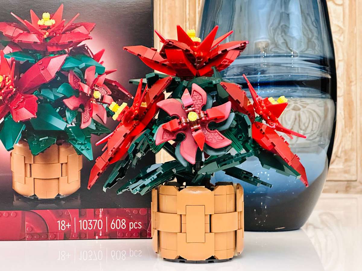 Lego Exclusive Poinsettia Collectable Set with Original Box