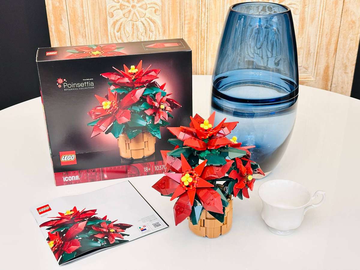 Lego Exclusive Poinsettia Collectable Set with Original Box
