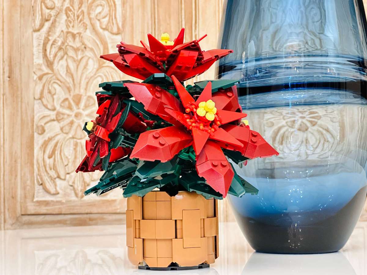 Lego Exclusive Poinsettia Collectable Set with Original Box