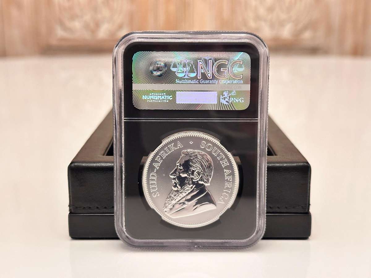 2017 KRUGERRAND - First Releases NGC SP70 Graded Silver 1oz