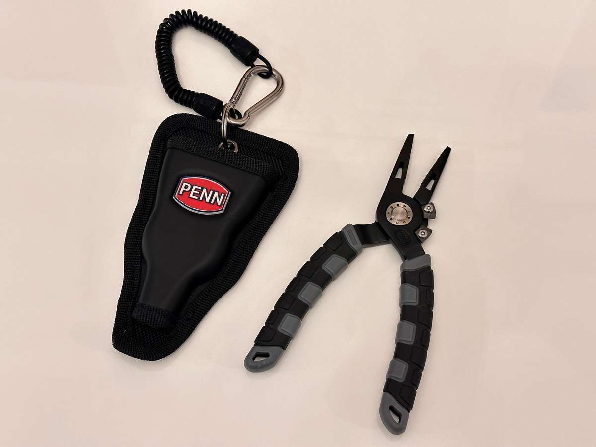 PENN Fishing Pliers with Belt Carry Pouch
