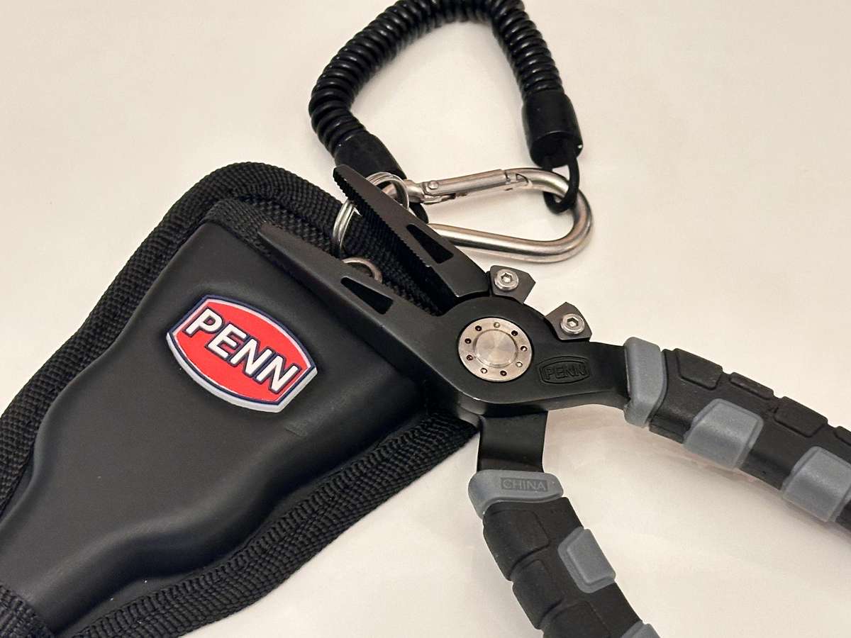 PENN Fishing Pliers with Belt Carry Pouch