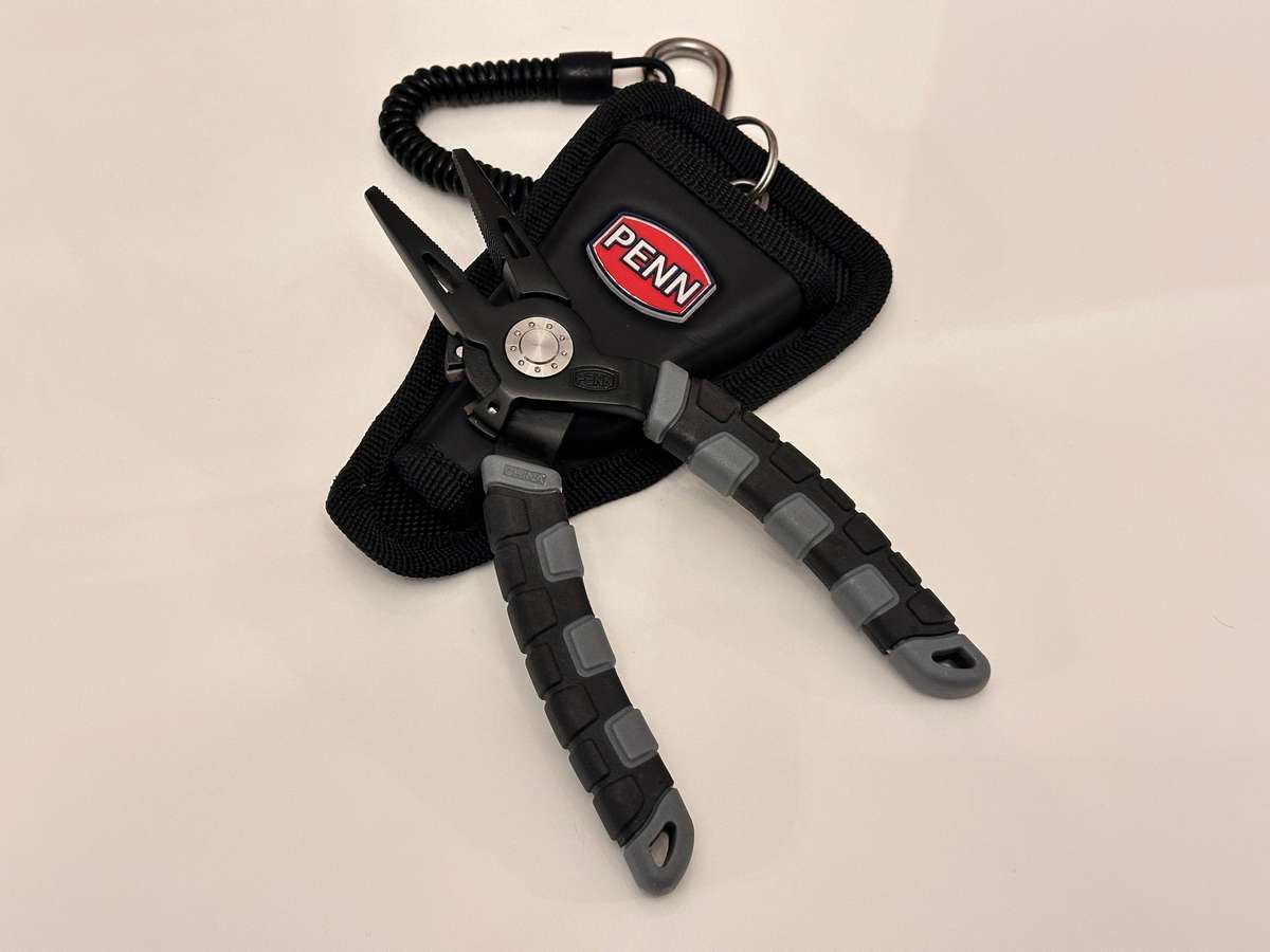 PENN Fishing Pliers with Belt Carry Pouch