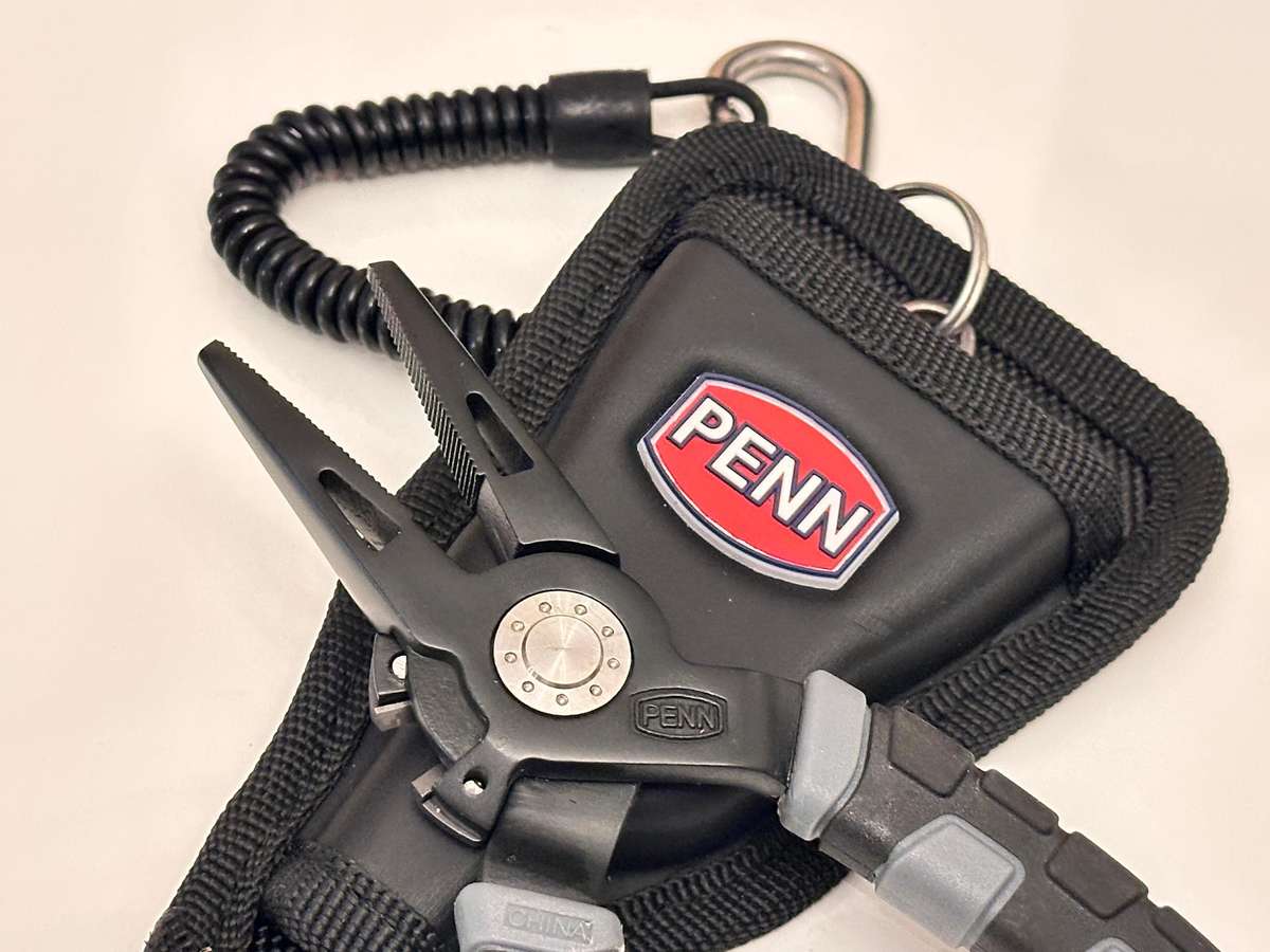 PENN Fishing Pliers with Belt Carry Pouch
