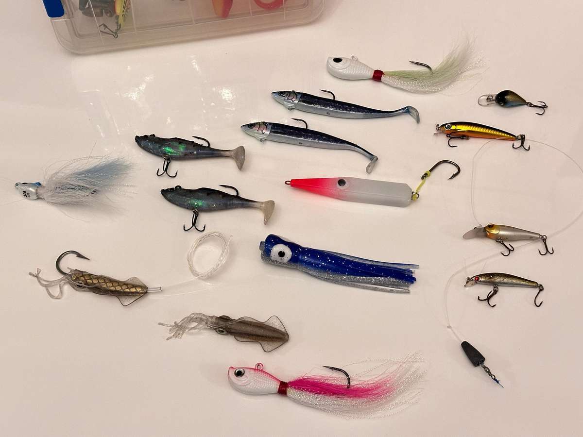 Great Fishing Lure Selection with Jarvis Walker Lure Tackle Box