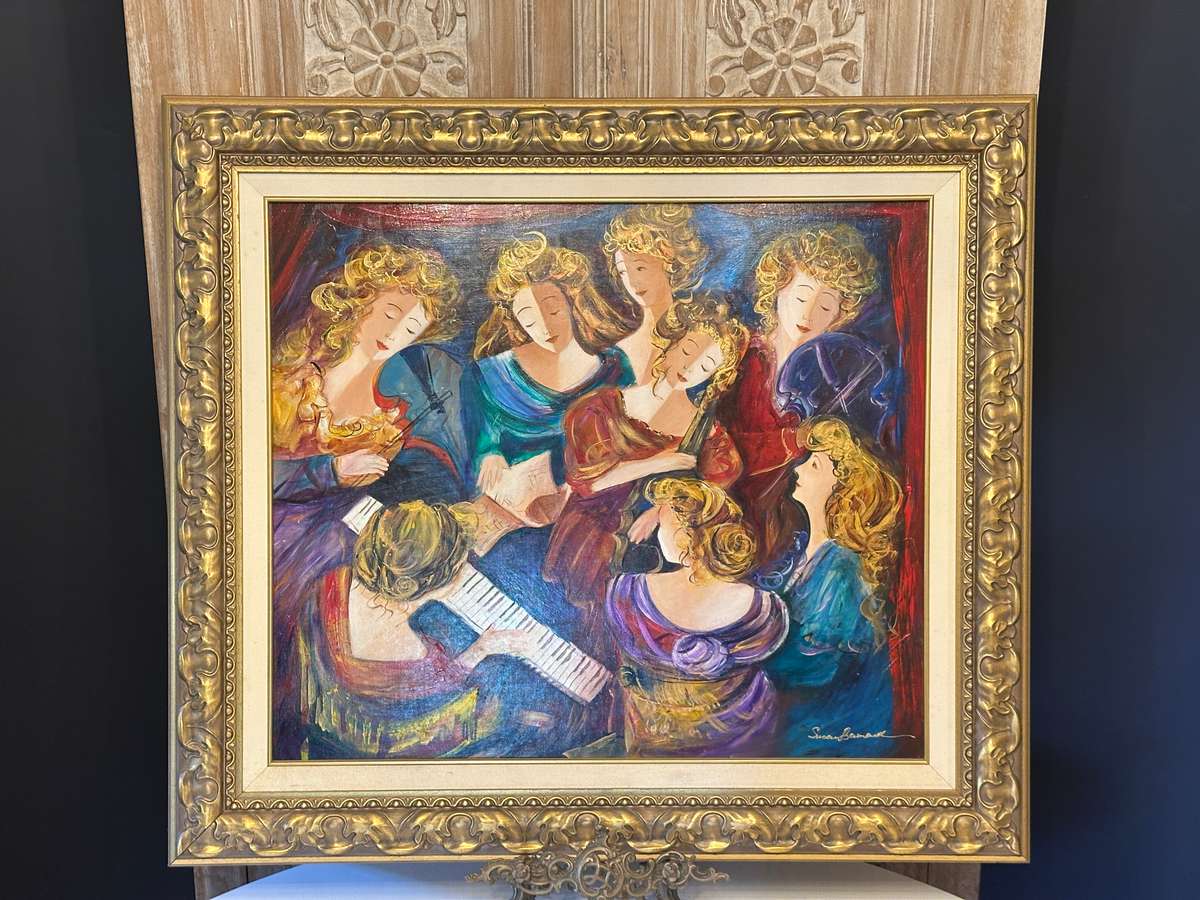 Original Large SUSAN BARNARD - Well Known SA Artist