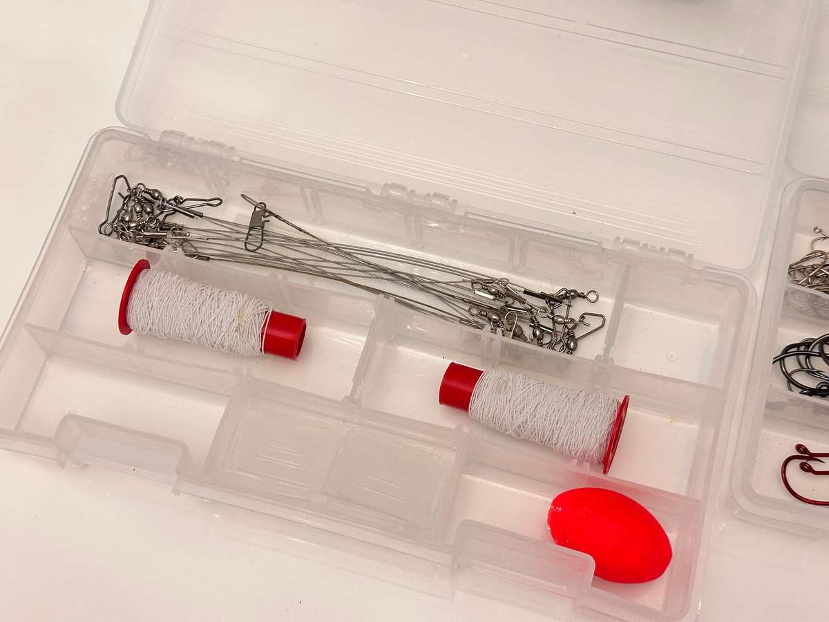 Complete Fishing Tackle Selection with Multi Draw Storage Tackle Box