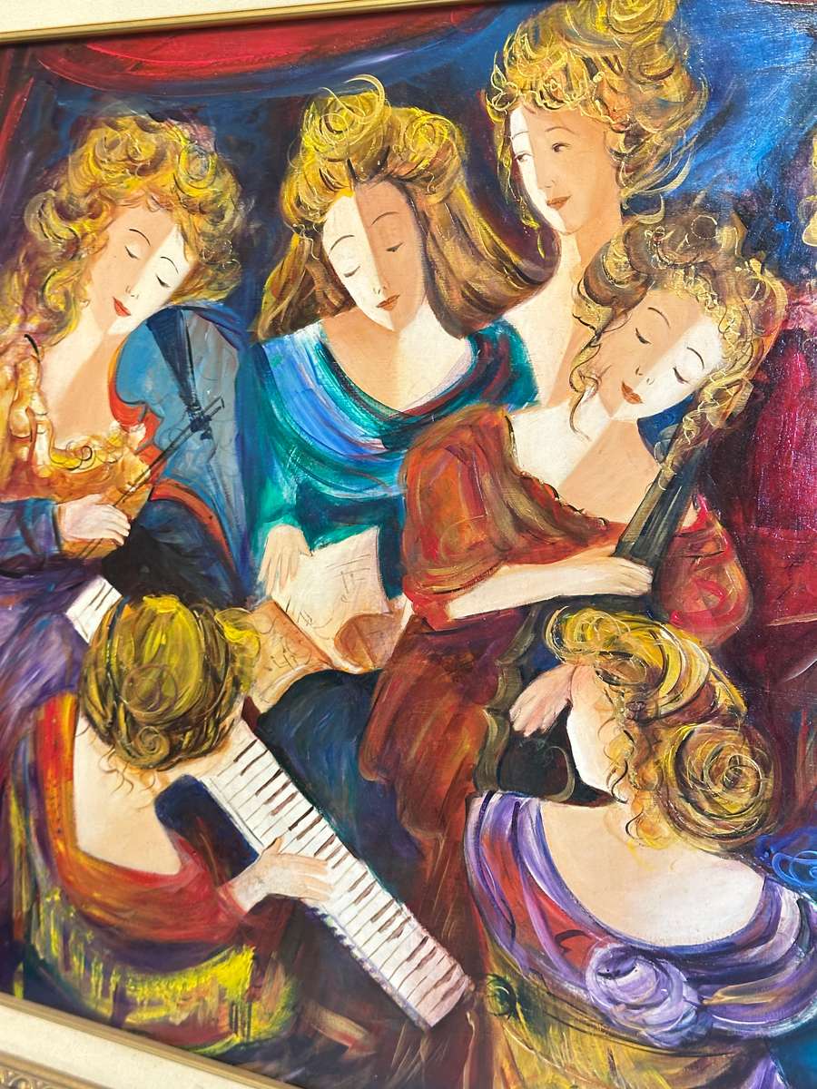 Original Large SUSAN BARNARD - Well Known SA Artist