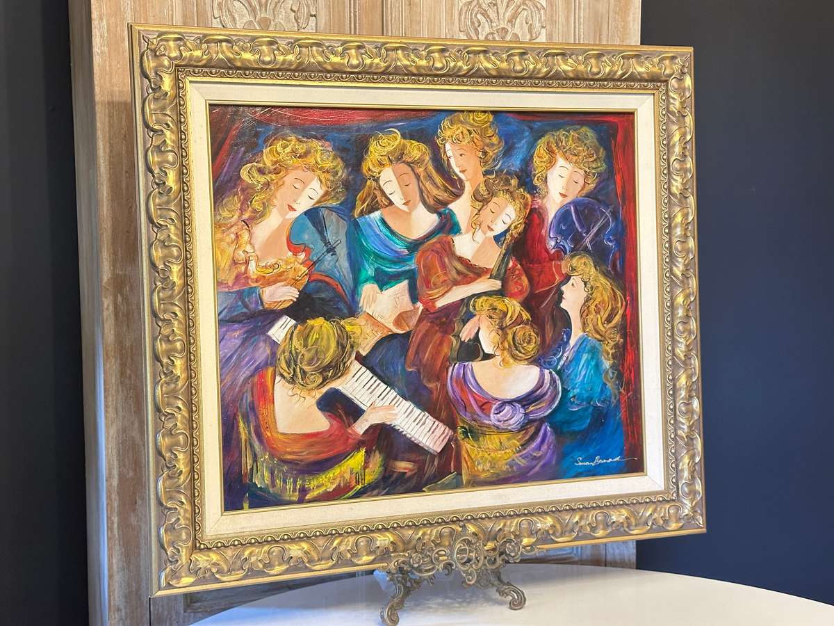 Original Large SUSAN BARNARD - Well Known SA Artist