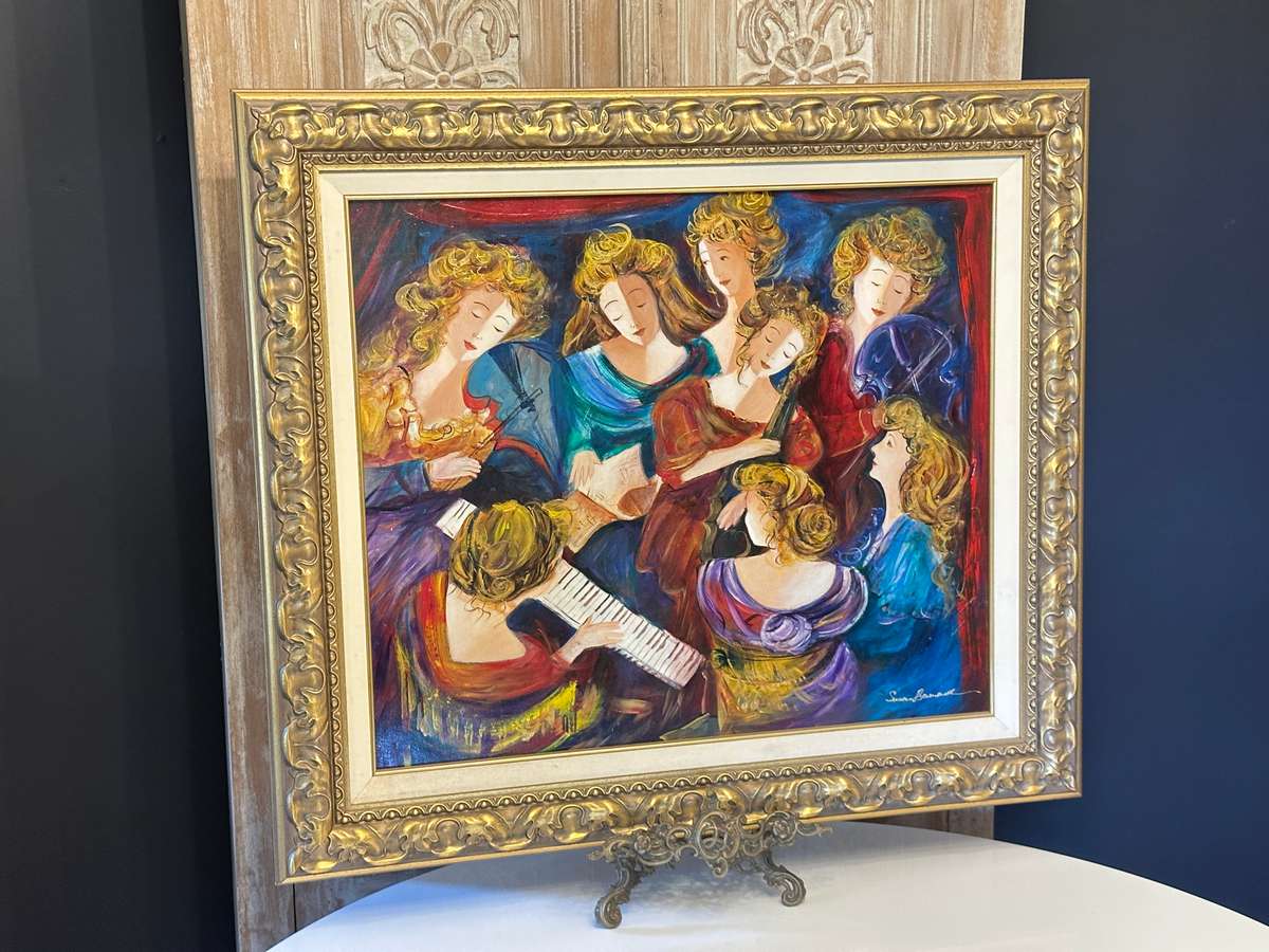 Original Large SUSAN BARNARD - Well Known SA Artist