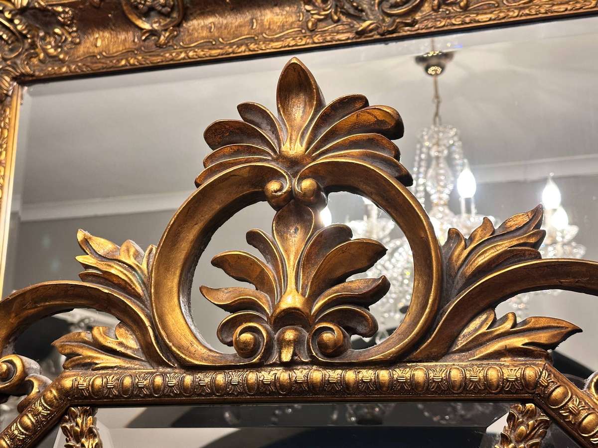 Vintage French Gilt Large 1.5m Statement Mirror