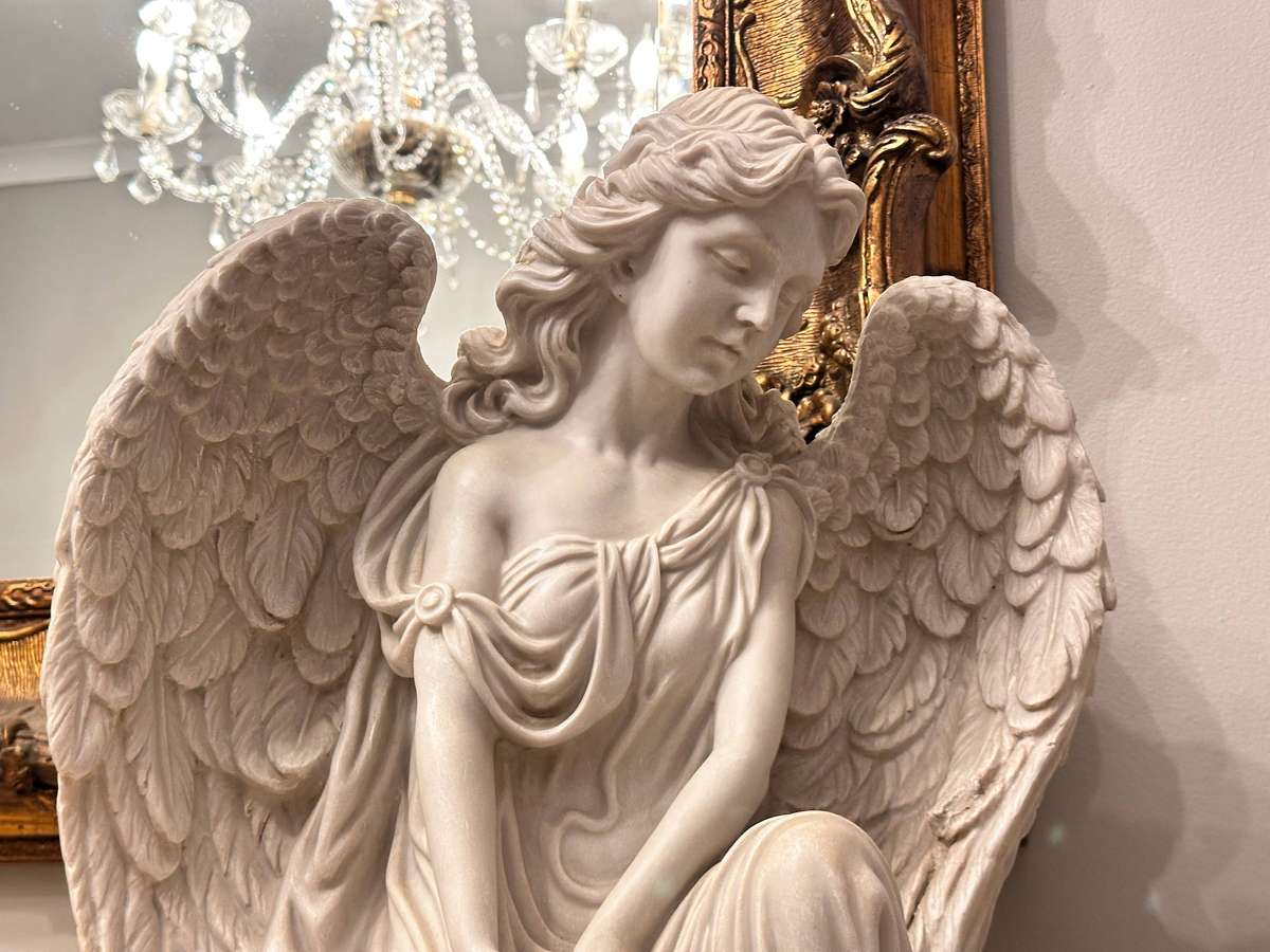 Vintage French Large Cherub Statement Piece