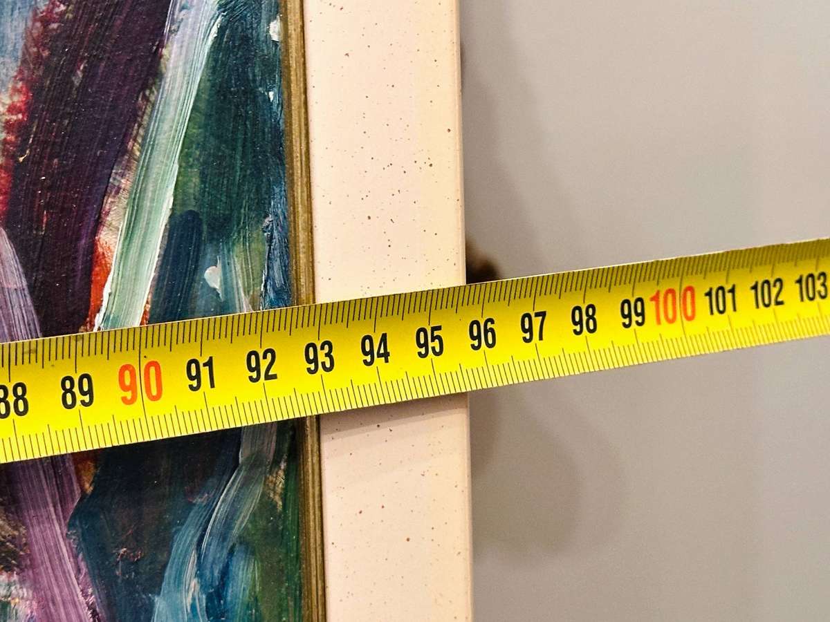 Exquisite Large Vintage Original Oil Statement Piece