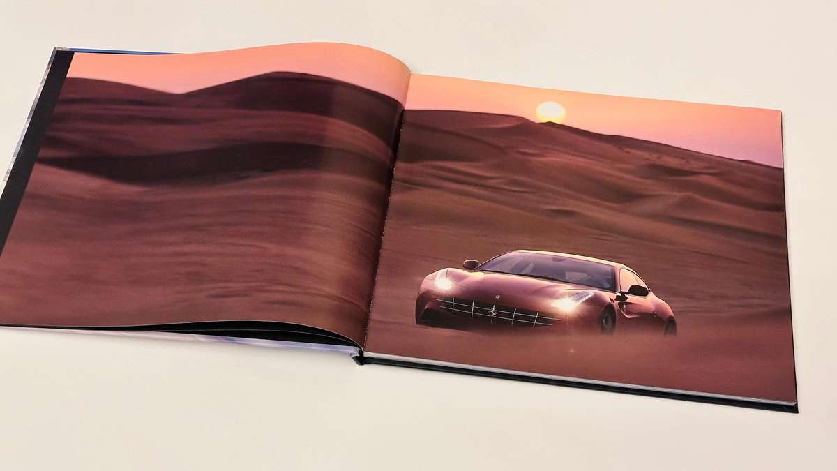 Official Exclusive FERRARI Collectable Hard cover book