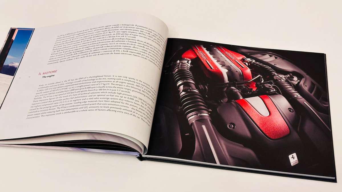 Official Exclusive FERRARI Collectable Hard cover book