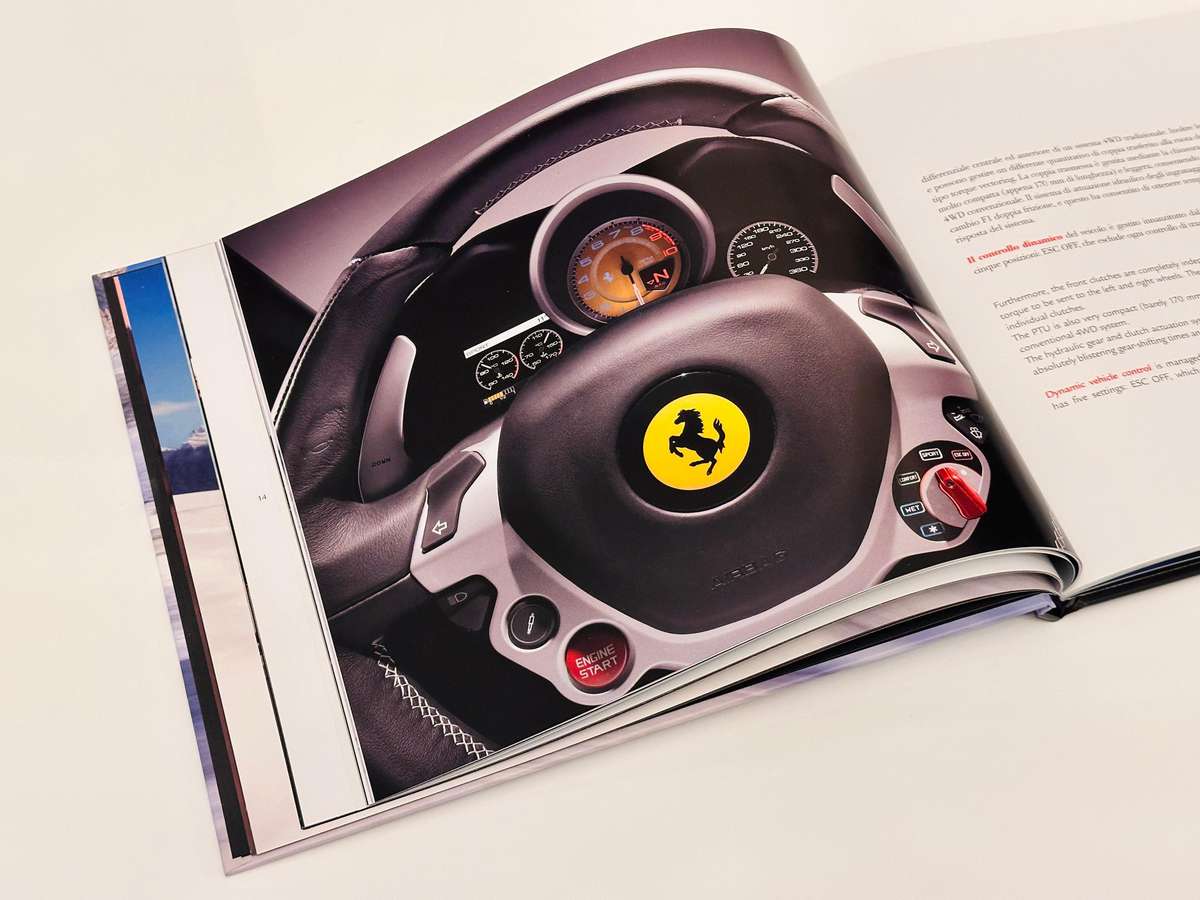 Official Exclusive FERRARI Collectable Hard cover book