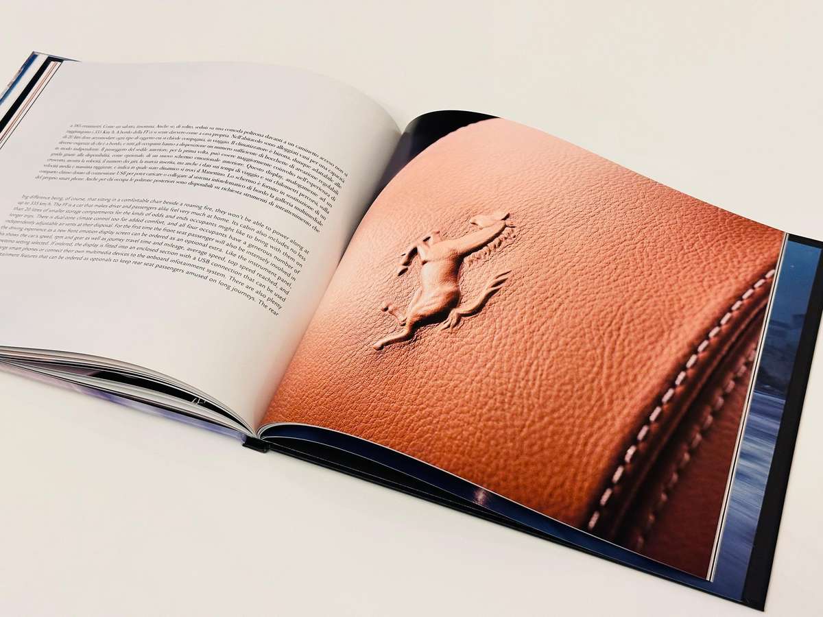 Official Exclusive FERRARI Collectable Hard cover book