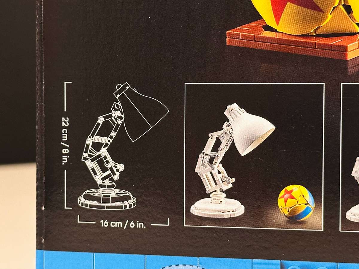 Lego Iconic Disney Pixar Luxo Jr Collectable Set with Original Box