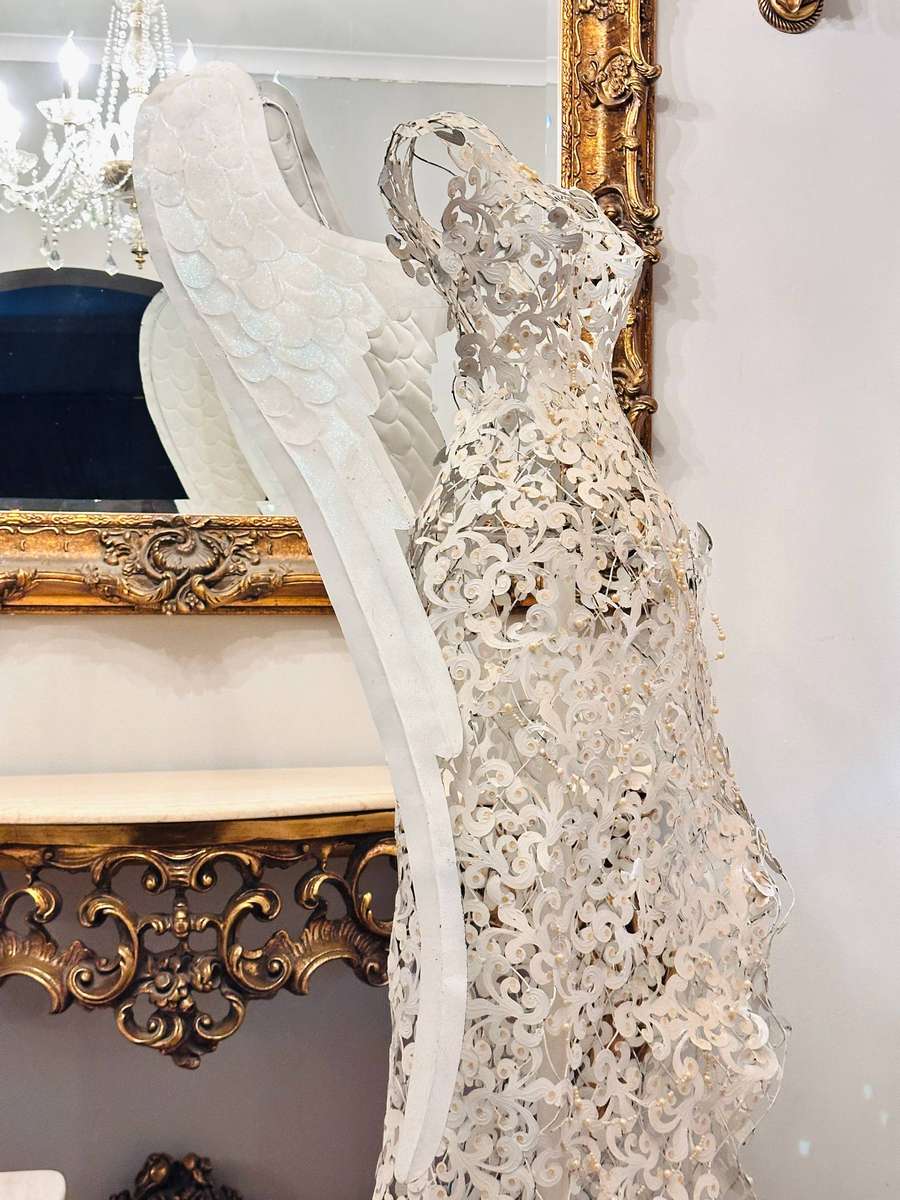 Exquisite Vintage Large 1.8m Statement Angel