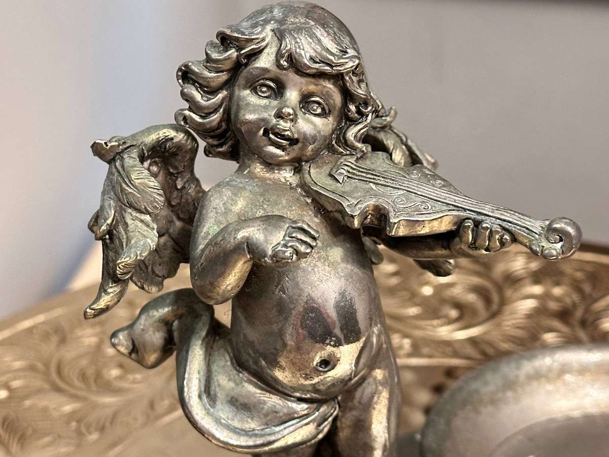 Exquisite Vintage Victorian Angel Statement Piece