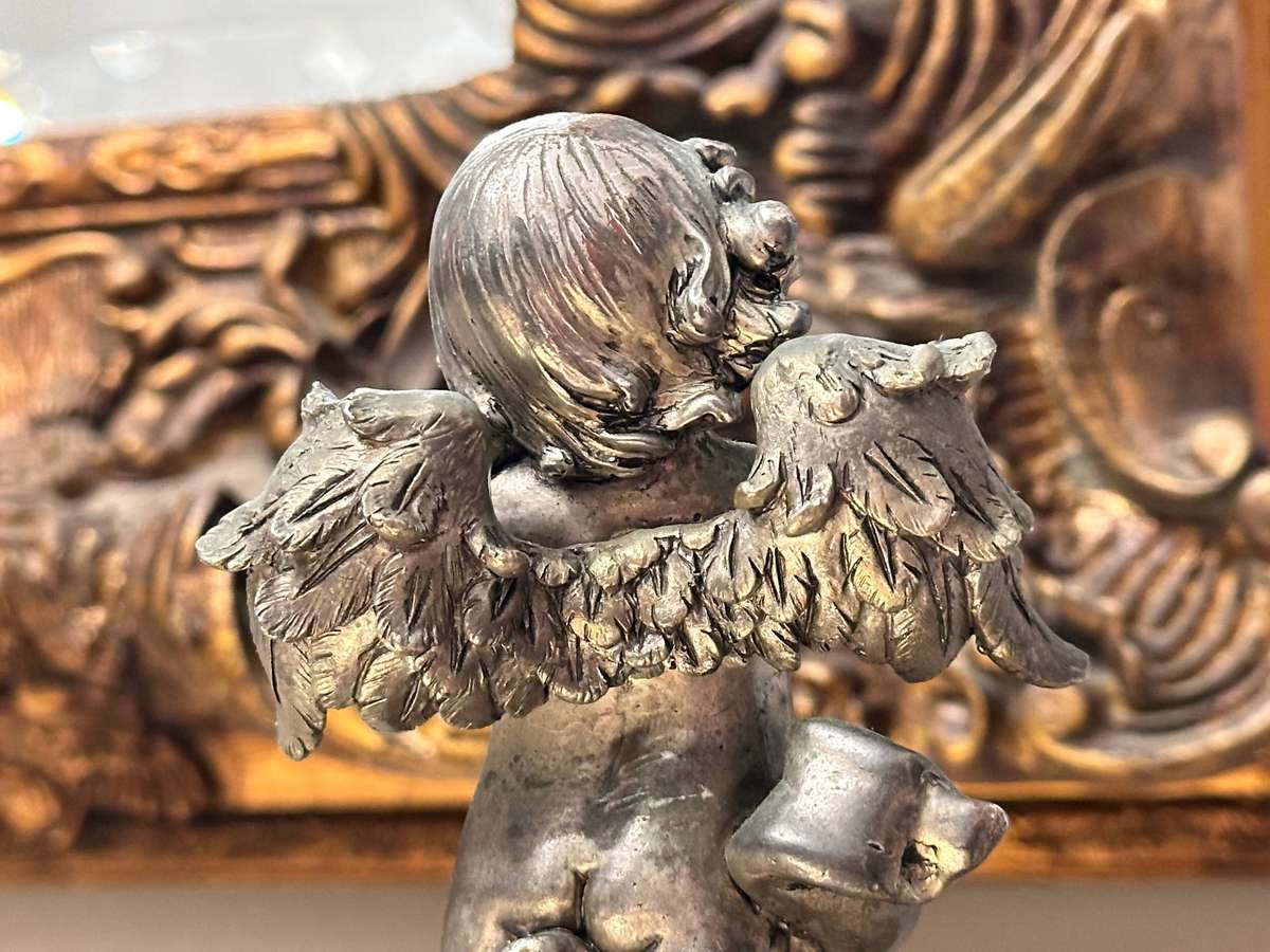 Exquisite Vintage Victorian Angel Statement Piece