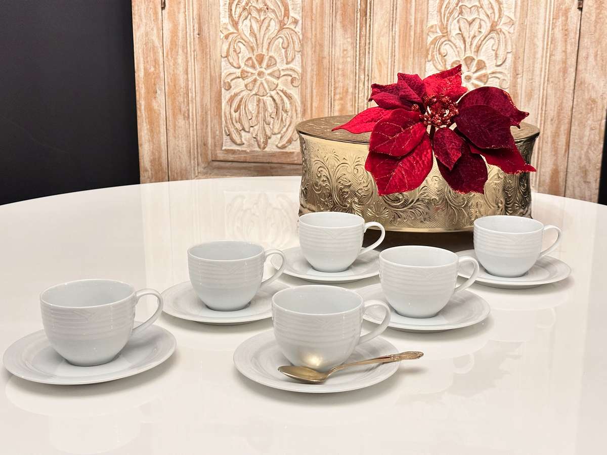 Elegant NORITAKE Cups - Set of 6