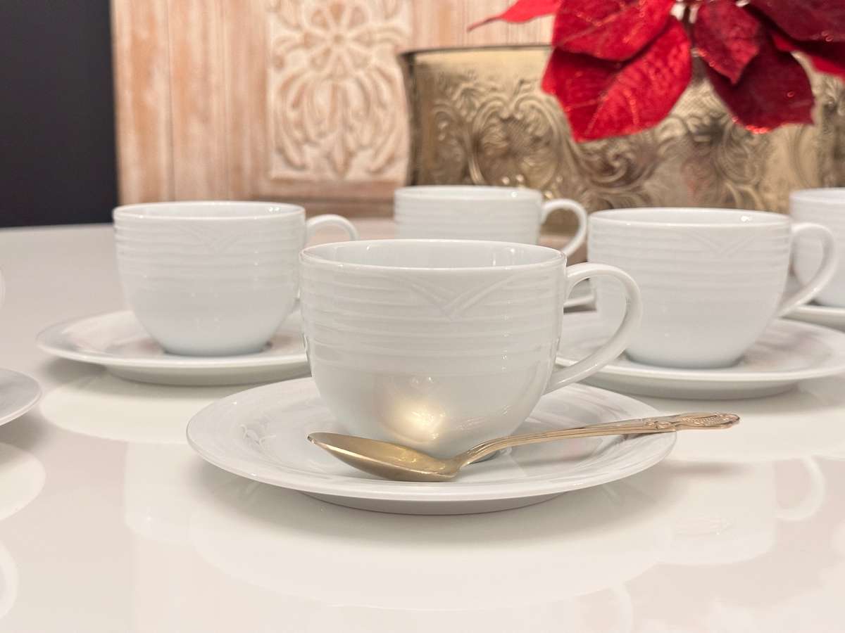 Elegant NORITAKE Cups - Set of 6