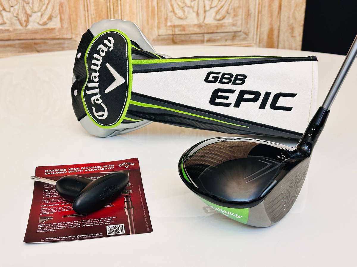 Callaway Exclusive GBB Epic Carbon Fiber Adjustable Driver with Head cover