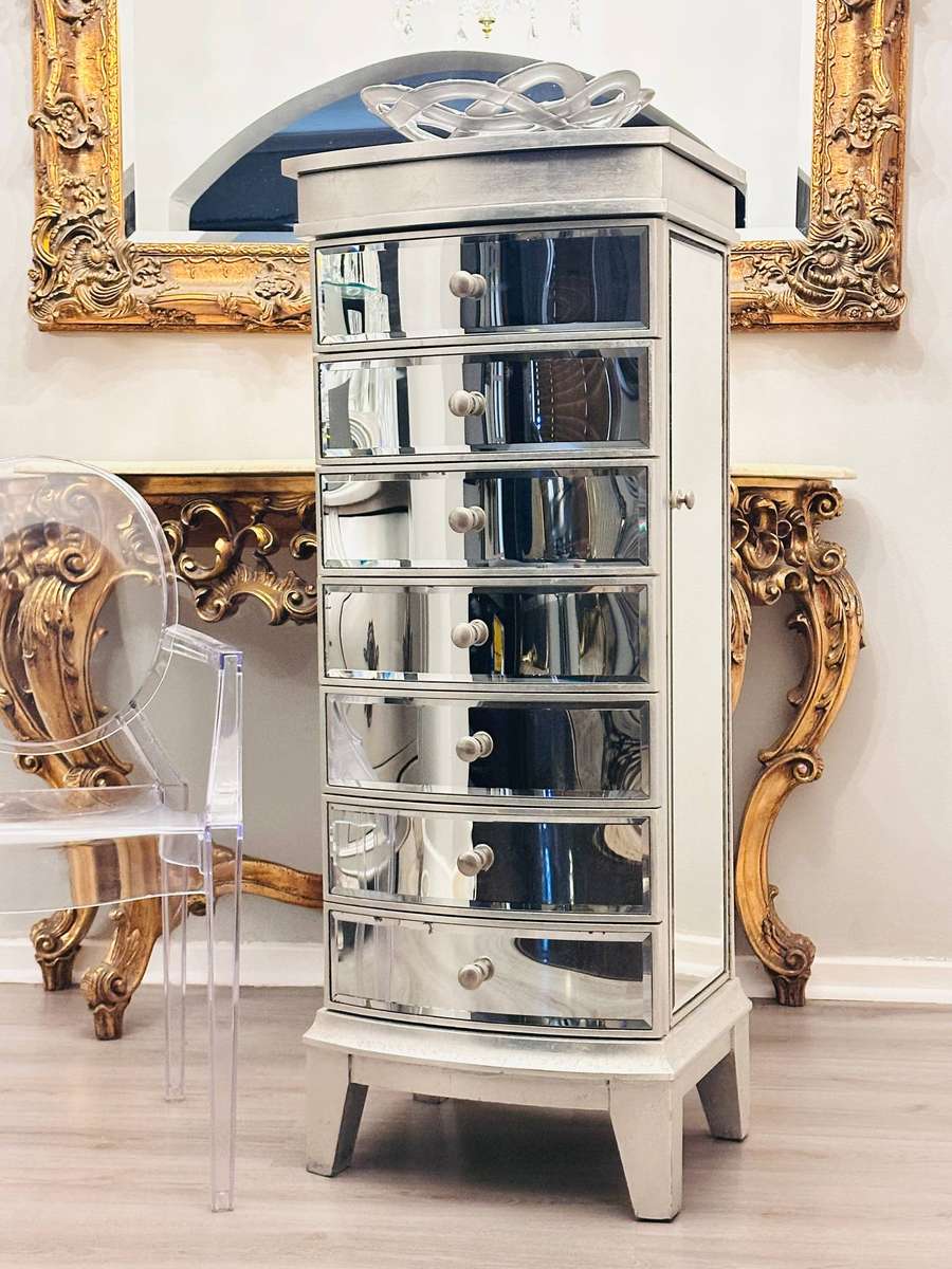 Vintage French Large Statement Armoire
