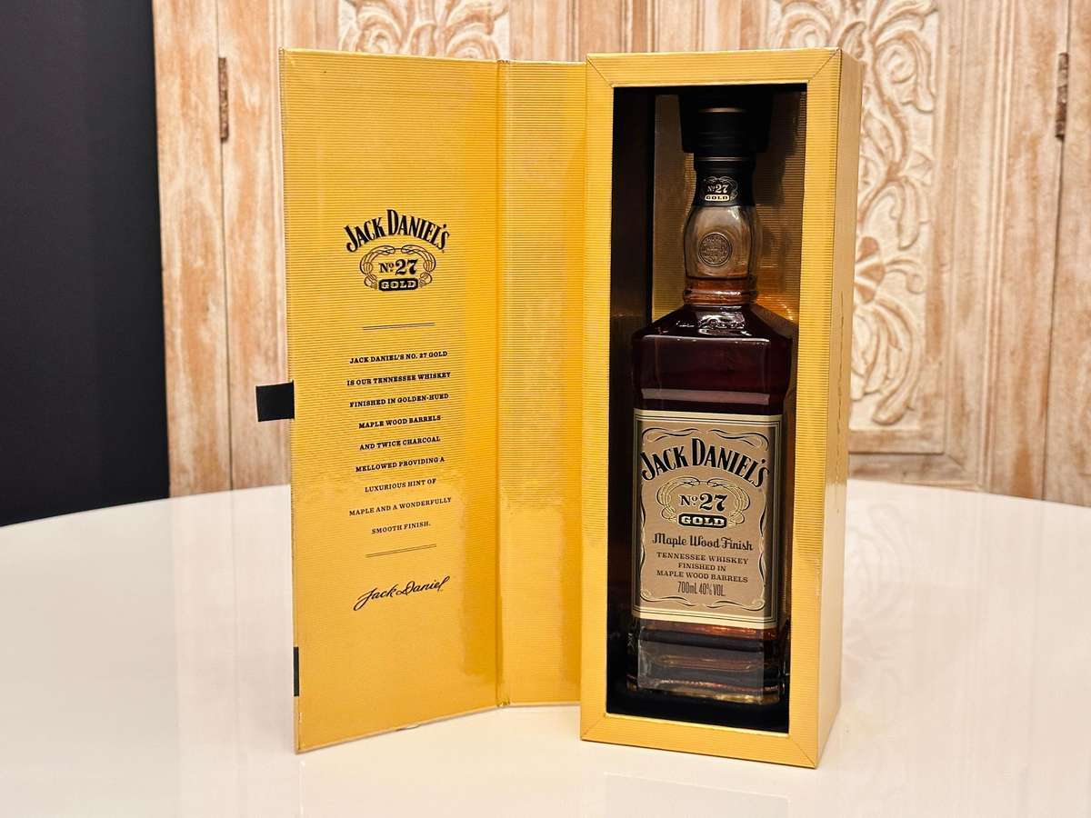 Jack Daniels No 27 Gold Exclusive Collectors Edition in Display Box