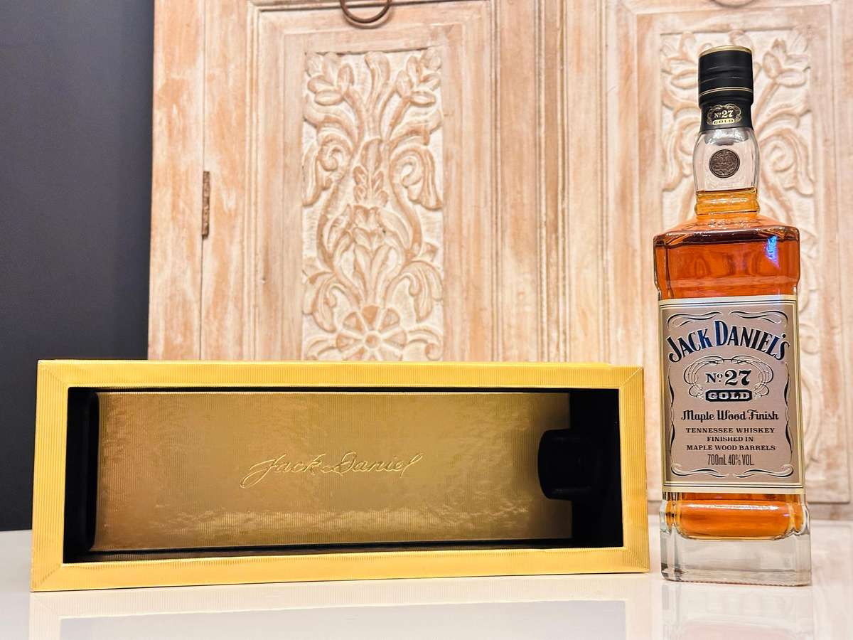 Jack Daniels No 27 Gold Exclusive Collectors Edition in Display Box