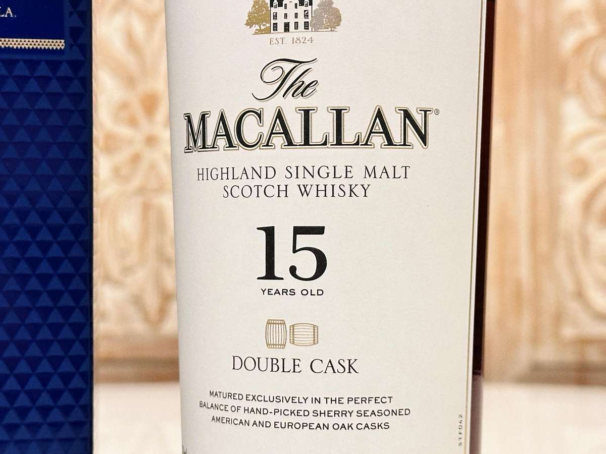 Macallan 15 Year Old Signature Double Cask Whisky in Original Box