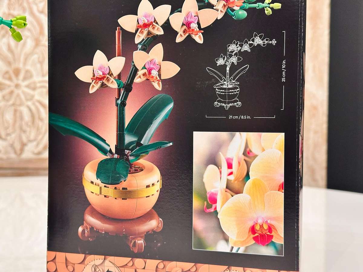 LEGO Botanical Collection Orchid with Original Box