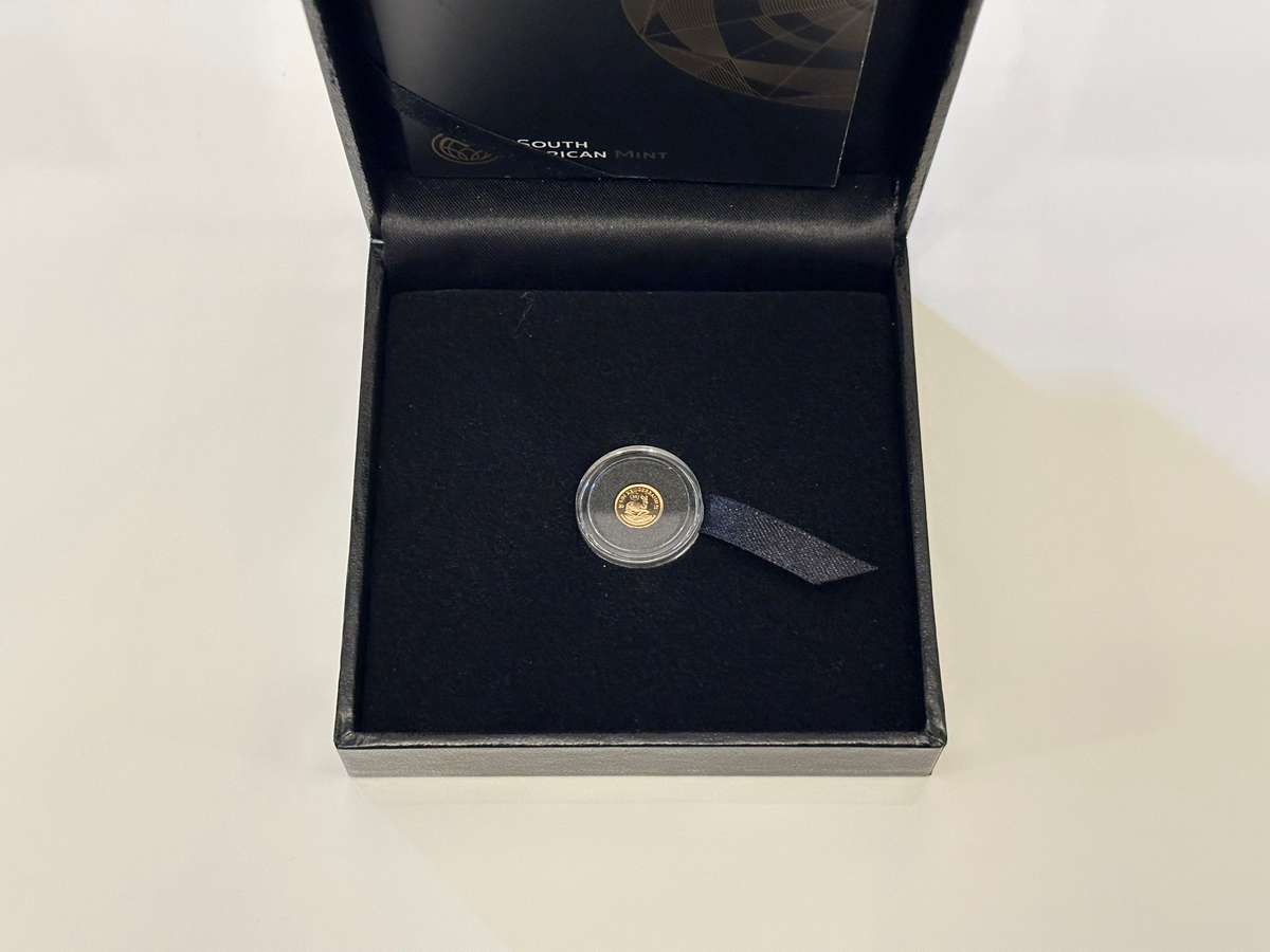 2017 1/50 oz Gold Krugerrand Proof with SA Mint Box & Certificate - 50th Anniversary