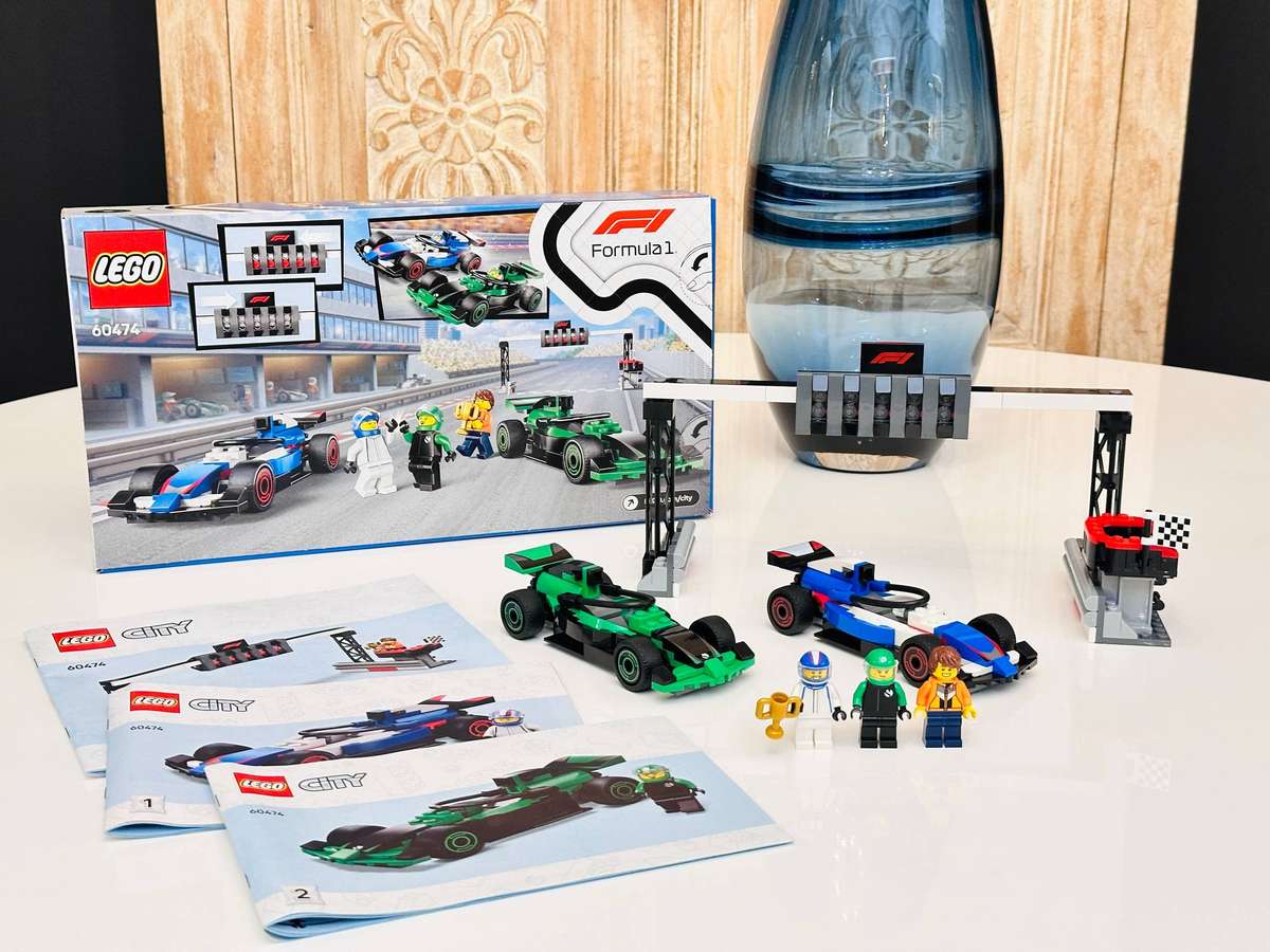 Lego F1 Grid Retired Collectable Set with Original Box