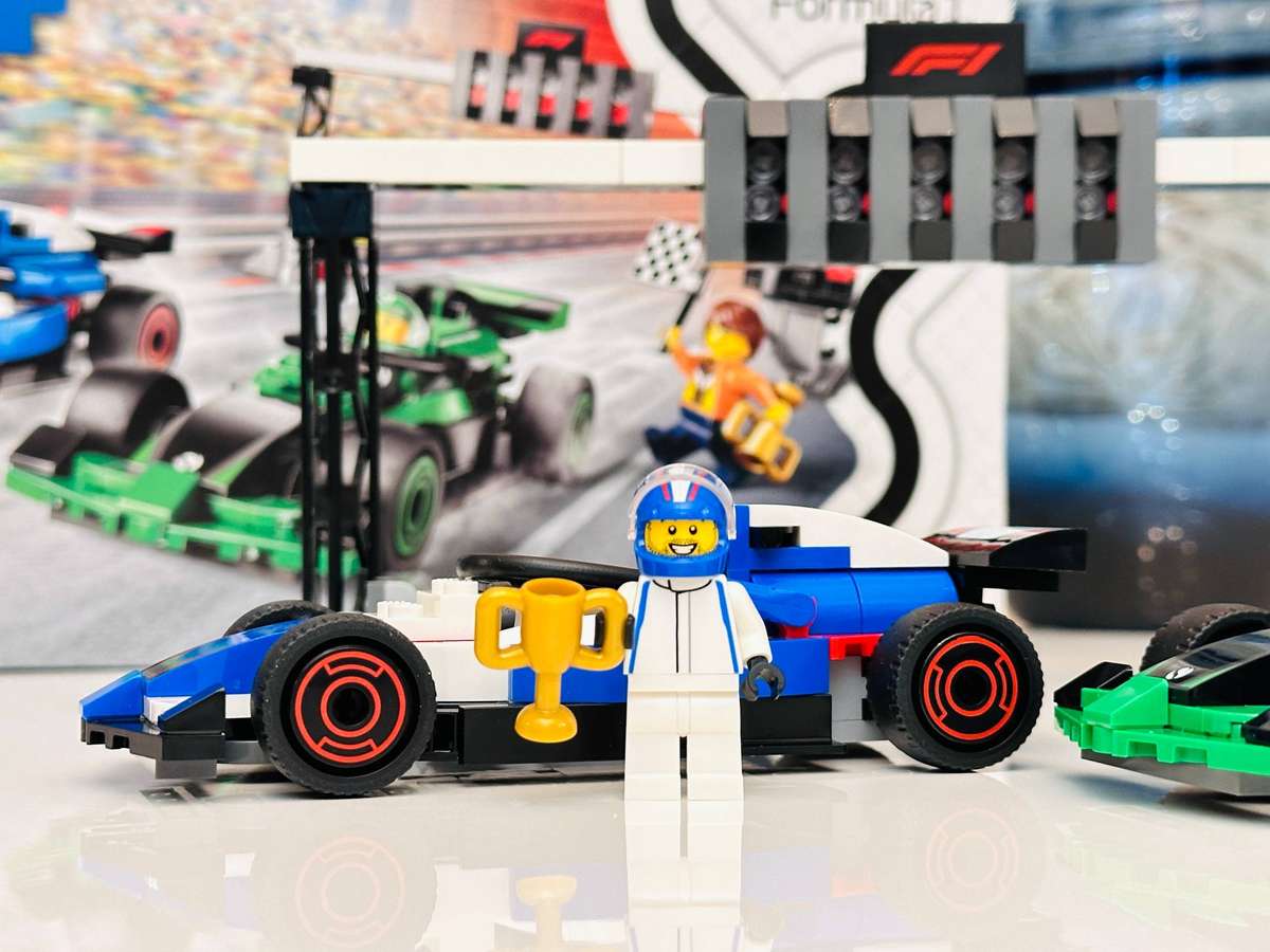 Lego F1 Grid Retired Collectable Set with Original Box