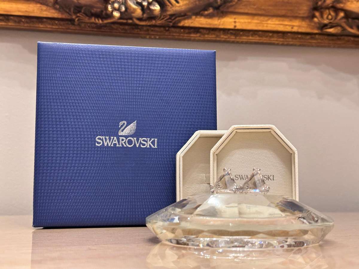 Swarovski Showstopper Earrings with Original Box
