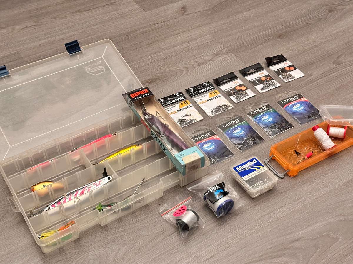 Huge FISHING Tackle Lot